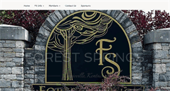 Desktop Screenshot of forestsprings.com